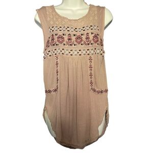 Free People flowy bohochic tank